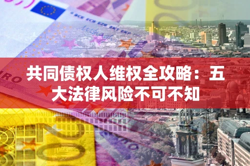 武汉共同债权人维权全攻略：五大法律风险不可不知