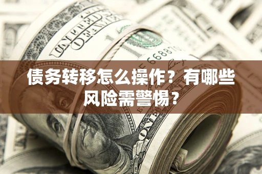 武汉债务转移怎么操作？有哪些风险需警惕？