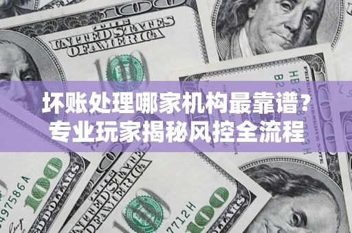 武汉坏账处理哪家机构最靠谱？专业玩家揭秘风控全流程