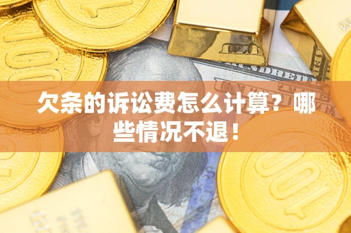 武汉欠条的诉讼费怎么计算?哪些情况不退! 武汉欠条的诉讼费怎么计算?哪些情况不退!