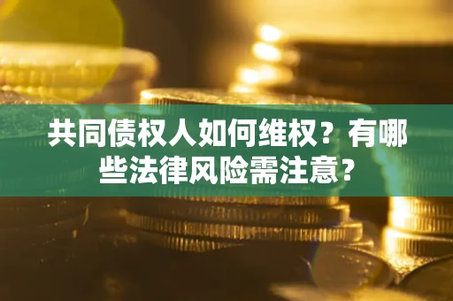 武汉共同债权人如何维权？有哪些法律风险需注意？