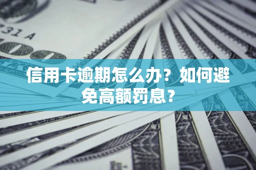 武汉信用卡逾期怎么办？如何避免高额罚息？