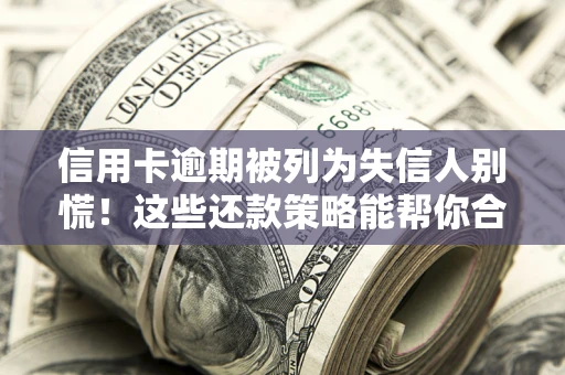 武汉信用卡逾期被列为失信人别慌！这些还款策略能帮你合法止损