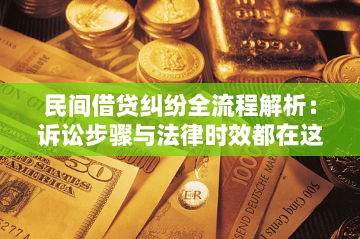 武汉民间借贷纠纷全流程解析：诉讼步骤与法律时效都在这儿了