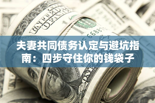 武汉夫妻共同债务认定与避坑指南：四步守住你的钱袋子