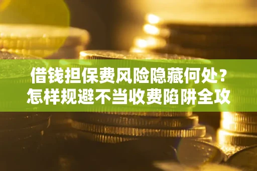 武汉借钱担保费风险隐藏何处？怎样规避不当收费陷阱全攻略！